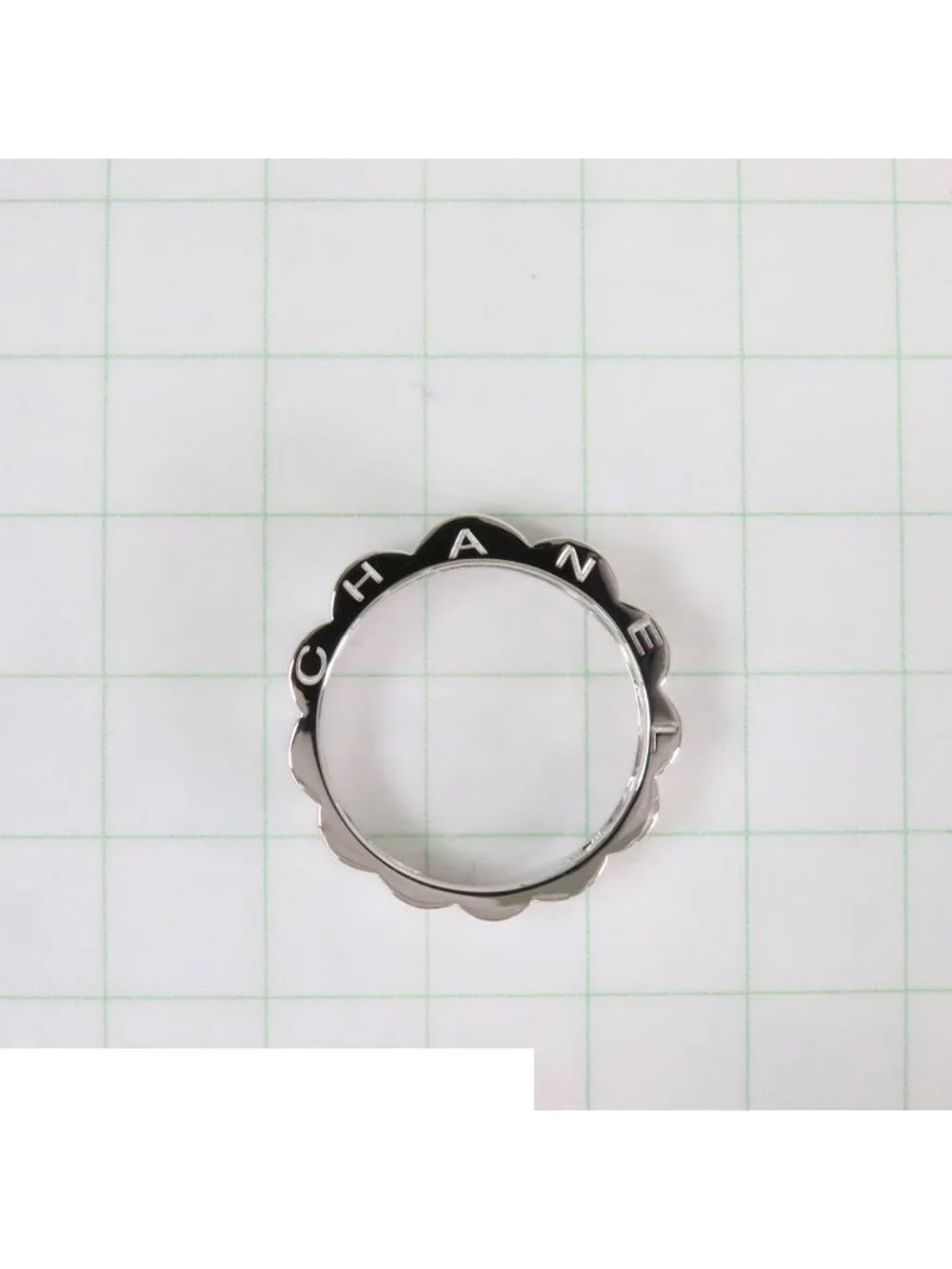 Chanel Profile de Camellia White Gold 18k Ring